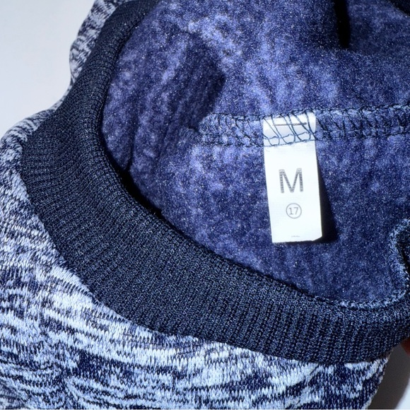 Pet Dog Clothes Knitwear Sweater Soft Thickening Warm Winter Puppy Blue Size M - Picture 4 of 6